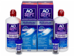 AO SEPT PLUS HydraGlyde Solution 2 x 360 ml 