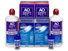 AO SEPT PLUS HydraGlyde Solution 2 x 360 ml