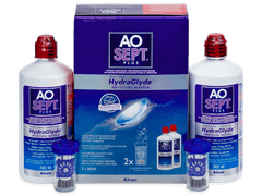 AO SEPT PLUS HydraGlyde Solution 2 x 360 ml