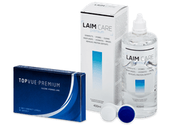 TopVue Premium (6 lenses) + LAIM-CARE Solution 400 ml