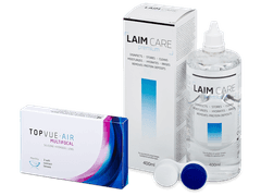 TopVue Air Multifocal (3 lenses) + Laim-Care Solution 400 ml