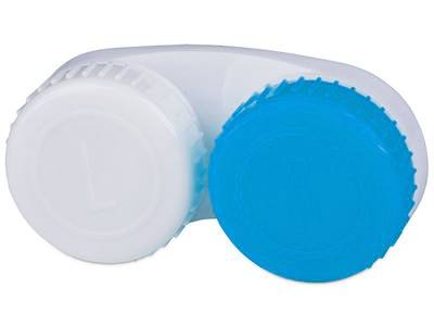 Lens Case blue & white L+R