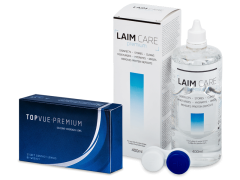 TopVue Premium (12 lenses) + Laim-Care Solution 400 ml