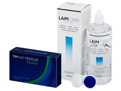 TopVue Premium for Astigmatism (6 lenses) + Laim-Care Solution 400 ml