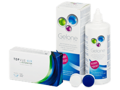 TopVue Air for Astigmatism (6 lenses) + Gelone Solution 360 ml