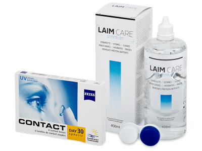 Carl Zeiss Contact Day 30 Spheric (6 lenses) + Laim-Care Solution 400 ml