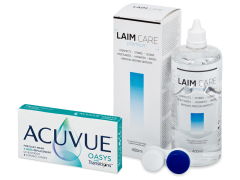 Acuvue Oasys with Transitions (6 lenses) + Laim-Care solution 400 ml
