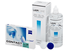 Carl Zeiss Contact Day 30 Compatic (6 lenses) + Laim-Care Solution 400 ml