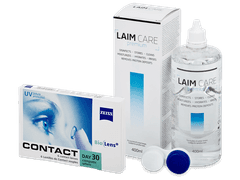 Carl Zeiss Contact Day 30 Compatic (6 lenses) + Laim-Care Solution 400 ml