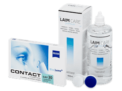 Carl Zeiss Contact Day 30 Compatic (6 lenses) + Laim-Care Solution 400 ml
