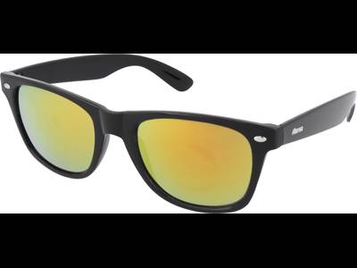 Sunglasses Alensa Sport Black Orange Mirror 