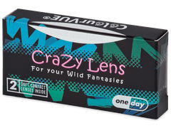 Blood Shot contact lenses - ColourVue Crazy (2 daily coloured lenses)