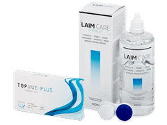 TopVue Monthly Plus (6 lenses) + LAIM-CARE Solution 400 ml