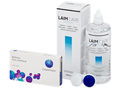 Biofinity Toric Multifocal (3 lenses) + Laim Care Solution 400 ml