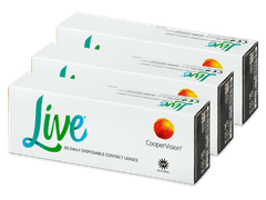 Live Daily Disposable (90 lenses)