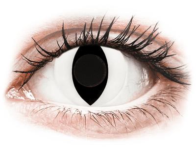 CRAZY LENS - Cat Eye White - plano