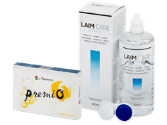 Menicon PremiO (6 lenses) + Laim Care Solution 400 ml