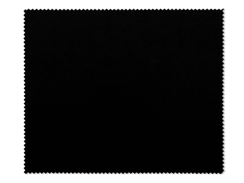 Cleaning cloth for glasses - black 