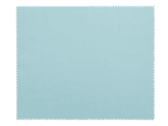 Cleaning cloth for glasses - light blue