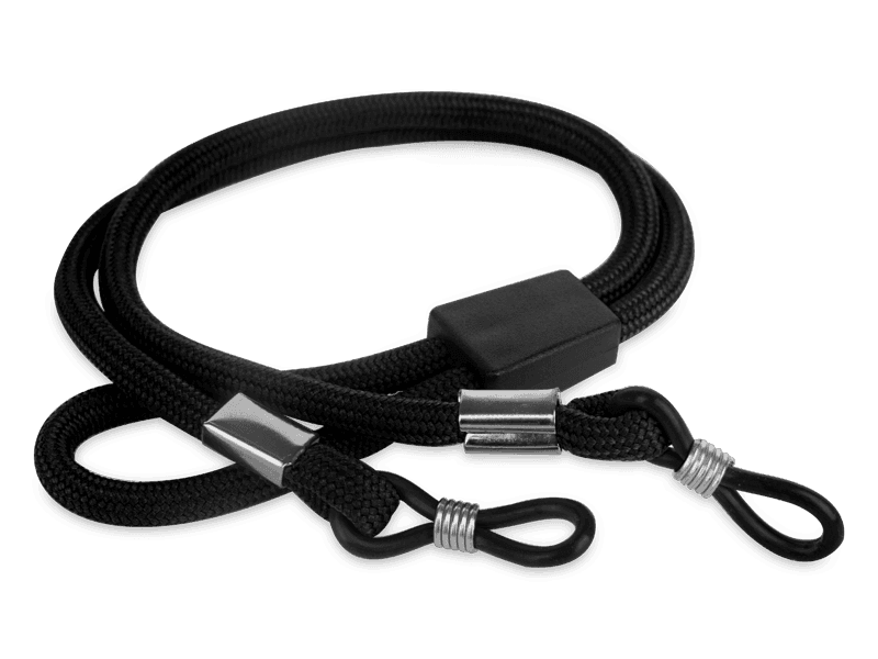 Black strap for glasses 