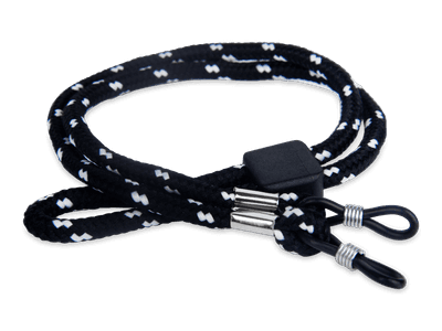 Black & white strap for glasses 