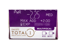 Dailies TOTAL1 Multifocal (30 lenses)