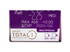 Dailies TOTAL1 Multifocal (30 lenses)