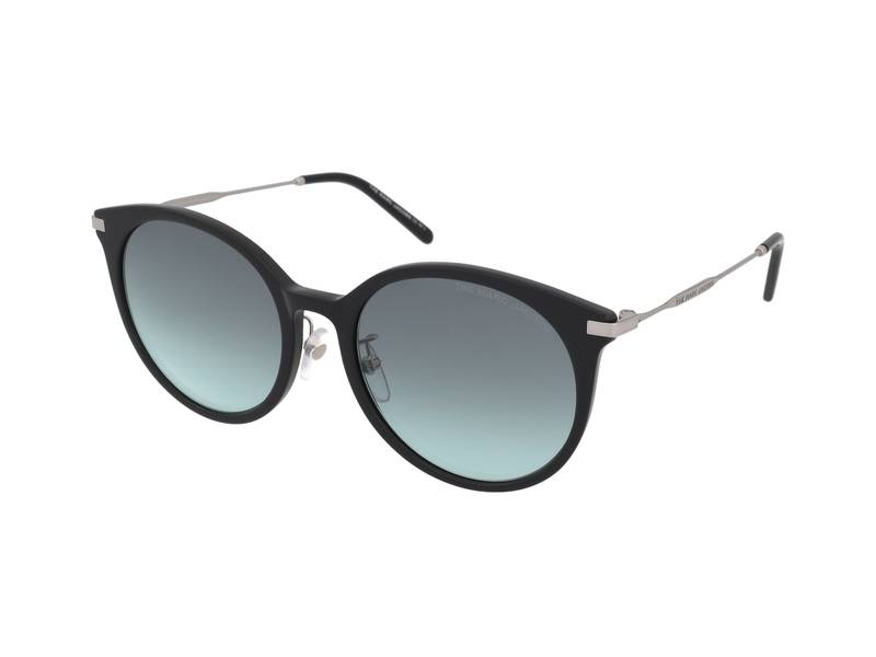 Marc Jacobs black sunglasses with case and cleaning cloth. Marc 552/G/S Marc Jacobs MARC 552/G/S Asian Fit 2M2/9O Oval Black Gold  main image 4