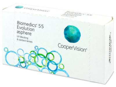 Biomedics 55 Evolution (6 lenses)