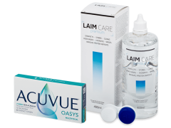 Acuvue Oasys Multifocal (6 lenses) + Laim-Care Solution 400 ml