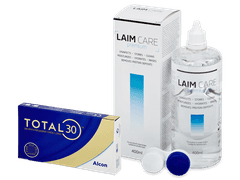 TOTAL30 (3 lenses) + Laim Care Solution 400 ml