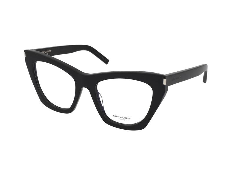 メガネ Saint Laurent Saint Laurent - SL 214 KATE THIN OPT - 001 Saint Laurent SL 214 KATE THIN OPT 001 - Black Eyeglasses