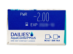 Dailies AquaComfort Plus (30 lenses)