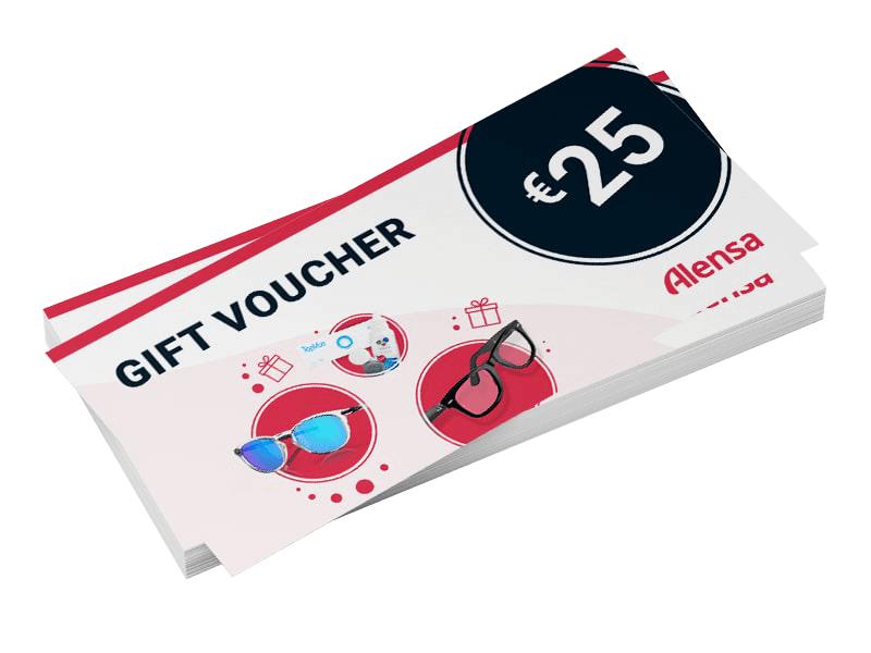 Gift voucher for lenses and glasses worth €25 