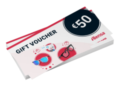 Gift voucher for lenses and glasses worth €50 