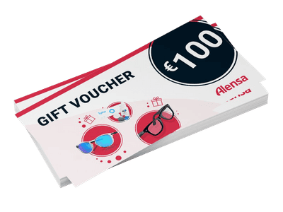 Gift voucher for lenses and glasses worth €100 