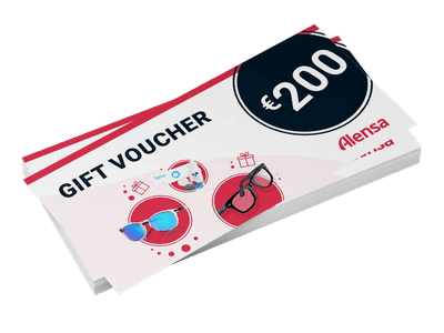 Gift voucher for lenses and glasses worth €200