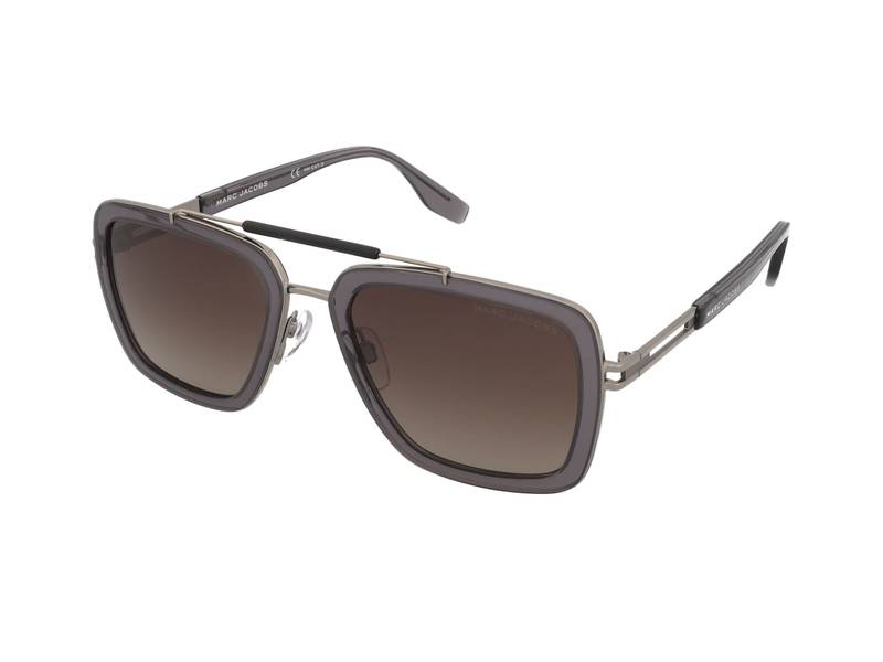 Marc Jacobs Marc 674/S full-rim square sunglasses in grey with brown gradient Marc Jacobs Aviator Sunglasses in Sunglasses - Walmart.com main image 4