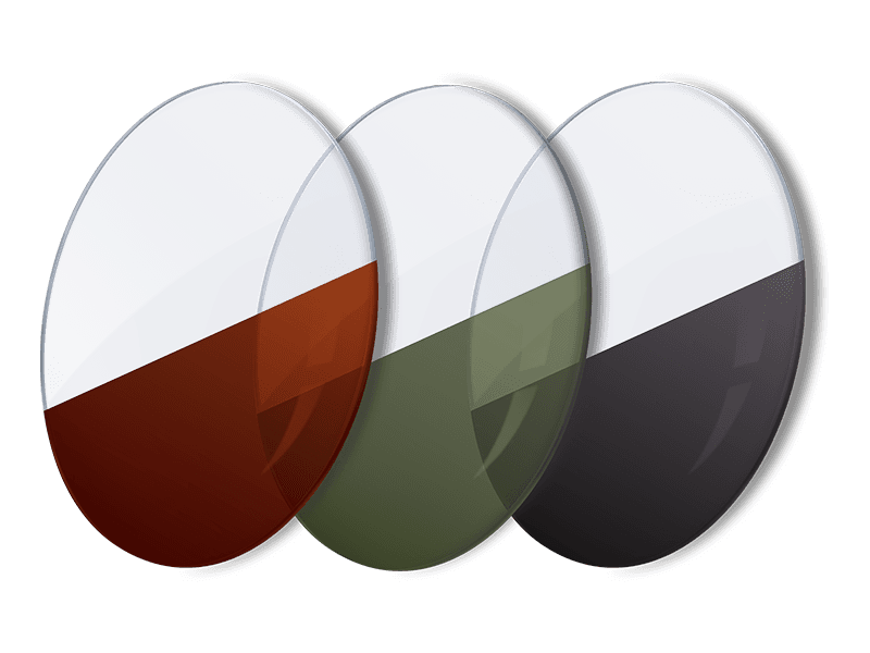 Glass lens Adrial 1.67 Multifocal Transition 