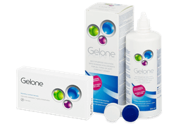 Gelone Monthly (3 lenses) + Gelone Solution 360 ml