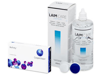 Biofinity (6 lenses) + Laim-Care Solution 400ml
