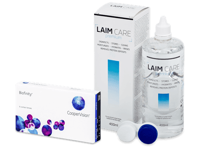 Biofinity (6 lenses) + Laim-Care Solution 400ml