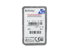 Biofinity (3 lenses)