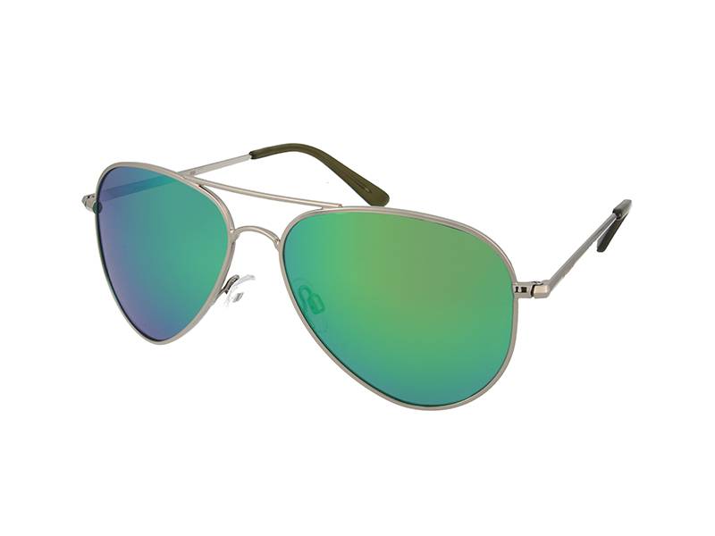Polaroid Polarized Aviator Silver Metal Reflective Lenses Sunglasses P4139R Polaroid | Accessories | Polaroid Polarized Aviator Silver  main image 4
