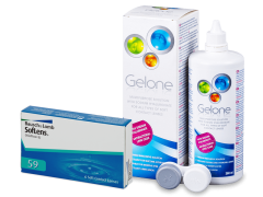 SofLens 59 (6 lenses) + Gelone Solution 360 ml