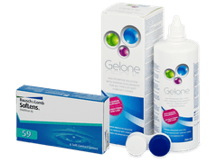 SofLens 59 (6 lenses) + Gelone Solution 360 ml