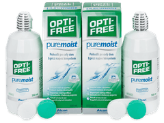 OPTI-FREE PureMoist Solution 2 x 300 ml 