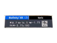 Biofinity XR Toric (3 lenses)