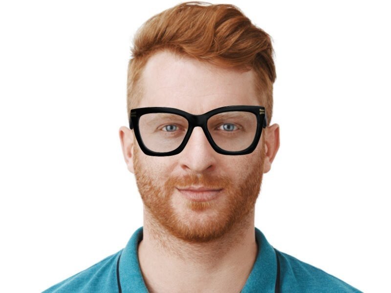 Marc Jacobs ラウントフレムメカネ MJ1017 807 Marc Jacobs MJ 1071 807 Optical Frame Black - eye-oo.com