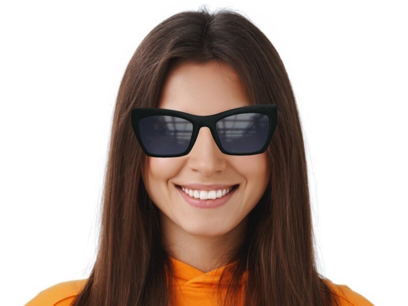 Max mara slim oval sunglasses sale